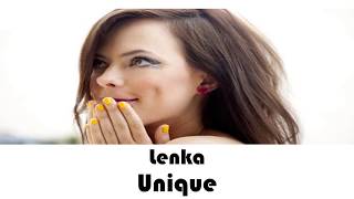 Lenka - Unique (lyrics)  🔊🎶🎵🎧