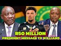 President and Motsepe Reward to Williams After 6 Penalty saved