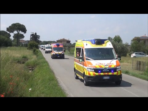 Inaugurazione Nuove Ambulanze Misericordia Montecalvoli (PI) - 2023