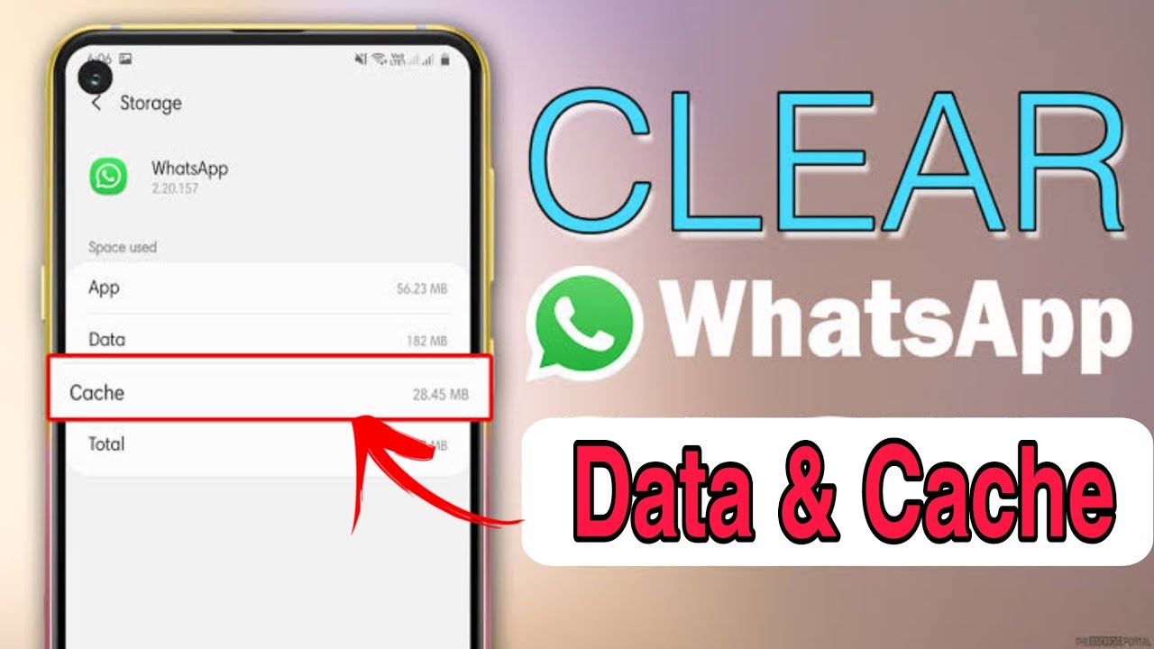 What happens if I clear WhatsApp cache?