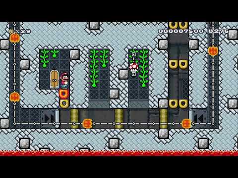 Fiery Fortress by Octoling64 - Super Mario Maker 2 - No Commentary 1bv