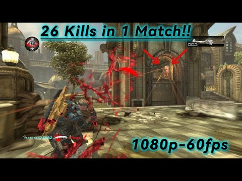 Gears of war 2: Ranked Guardian i Actually Got 26 Kills VS A Stacked Team!!!
