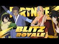 Avatar The Last Airbender Characters Play Fortnite Blitz Royale Featuring The TMNT Squad