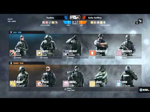 ESL EU Go4R6 (PC) #11 GRAND FINALE EnRo Griffins vs Yunktis