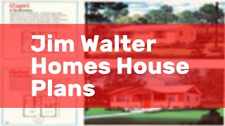 Jim Walter Homes House Plans