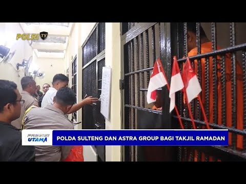 DITRESKRIMUM DAN ASTRA GROUP BAGI TAKJIL KE TAHANAN