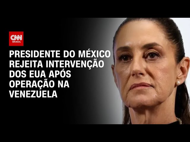 Presidente do México rejeita intervenção dos EUA na Venezuela | CNN 360º