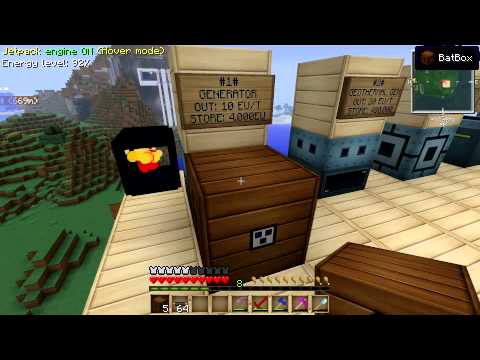 FTB Ultimate Pack Beginner Tutorial - Storage & Power explained - Ep. 2