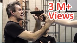 KRAV MAGA TRAINING • The fastest gun disarm technique