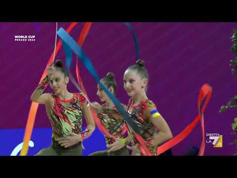 Rhythmic Gymnastics - World Cup Pesaro 2022 - 3 Ribbons and 2 Balls Final + Second Awards Ceremony
