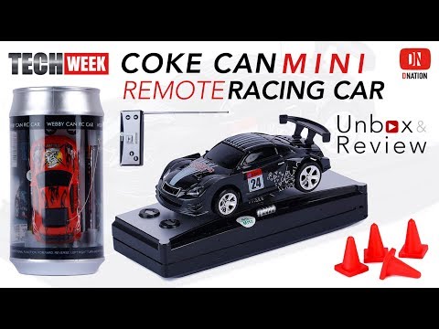 Unboxing Smallest Mini remote control racing car in the World- Dnation