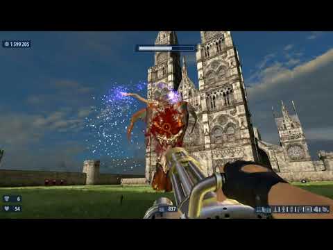Serious Sam HD TSE Mordekai The Summoner Final Boss (Serious Difficulty) + Ending