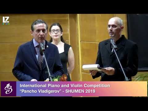 INTERNATIONAL PIANO AND VIOLIN COMPETITION "PANCHO VLADIGEROV" 2019 - CLOSING (PIANO)