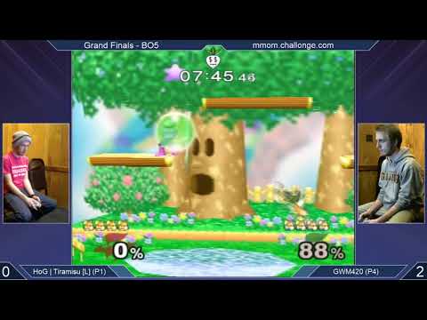 MMOM177 SSBM - HoG | Tiramisu [L] (Default Fox) vs. GWM420 (Blue Fox) - Melee GF