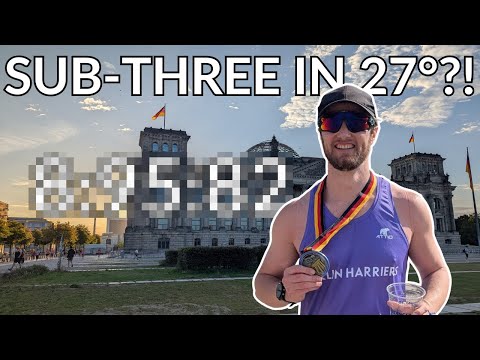 Ich habe versucht, einen Marathon unter drei Stunden zu laufen