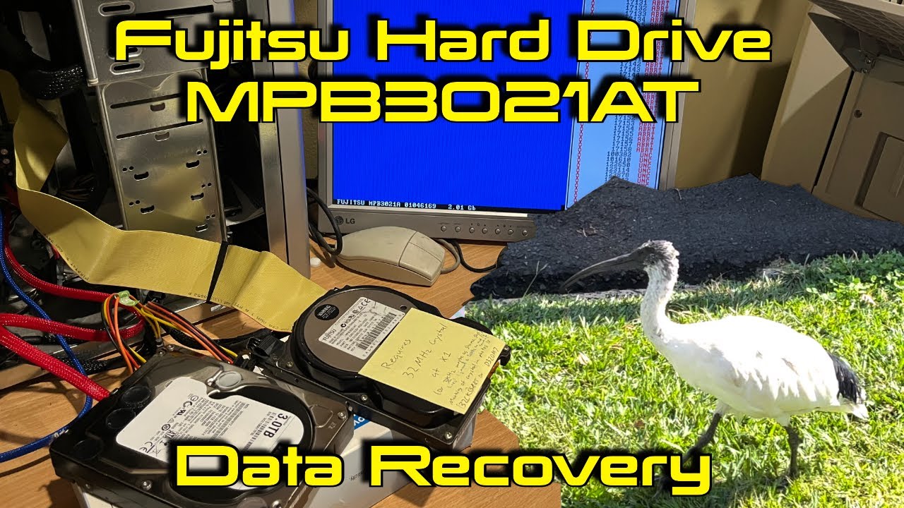 Fujitsu Hard Drive MPB3021AT - Attempted Data Recovery