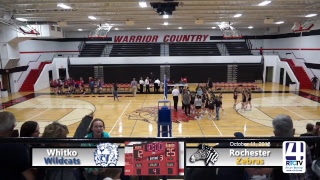 Volleyball Sectional Rochester vs Whitko
