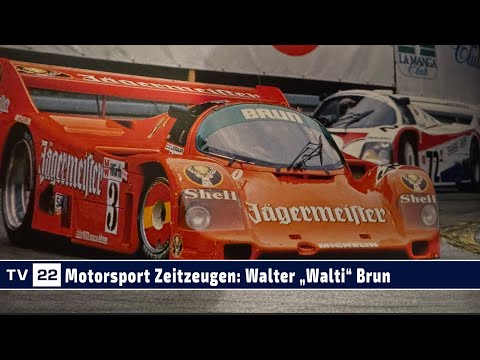 Motorsport Zeitzeugen: 418 km/h im Porsche 962 in Le Mans - Schweizer Motorsport Legende Walter Brun