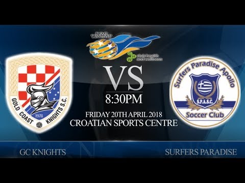 FGC CHW Premier League rnd 1 GC Knights vs Surfers Paradise (2-1)