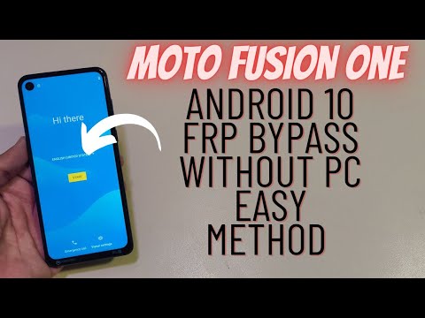 Motorola One Fusion Frp Bypass After Reset Skip Google Account