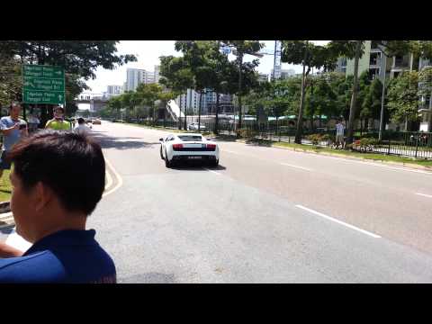 Lamborghini Club Singapore Charity Convoy