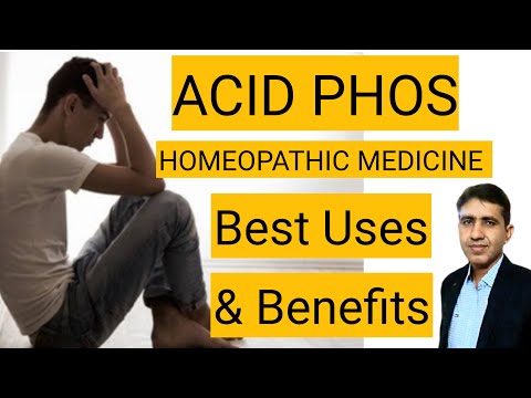 Acidum Phosphoricum (Q) 30, 200 Homeopathic Medicine Uses and Benefits | ED | in Hindi
