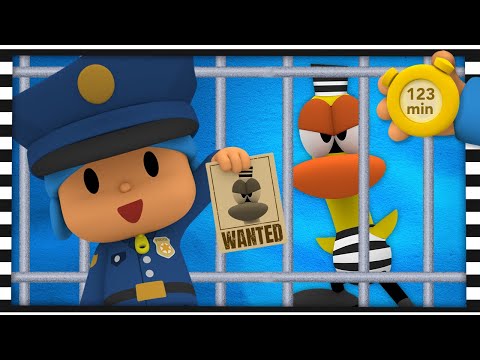 👮 POCOYO & NINA EPISODIOS COMPLETOS - La Policía nos cuida 123 min | CARICATURAS y DIBUJOS ANIMADOS