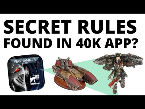 Secret Rules Found in Warhammer 40K App Code? Leaked Rules from Unreleased Custodes Datasheets