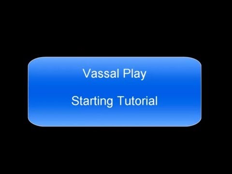 Case Blue/Vassal Tutorial - 1 - Starting a game.