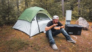 Lakeside Lobster Mac | Relaxing Night Solo Camping