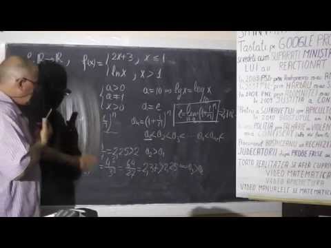 Lectia 235 - Functii si Limite de functii cu Cosmin din Vaslui clasa 11 Matematica Proful Online
