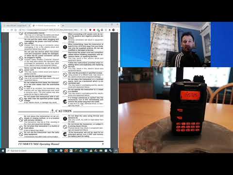Yaesu FT-70D -Instruction Manual and Overview