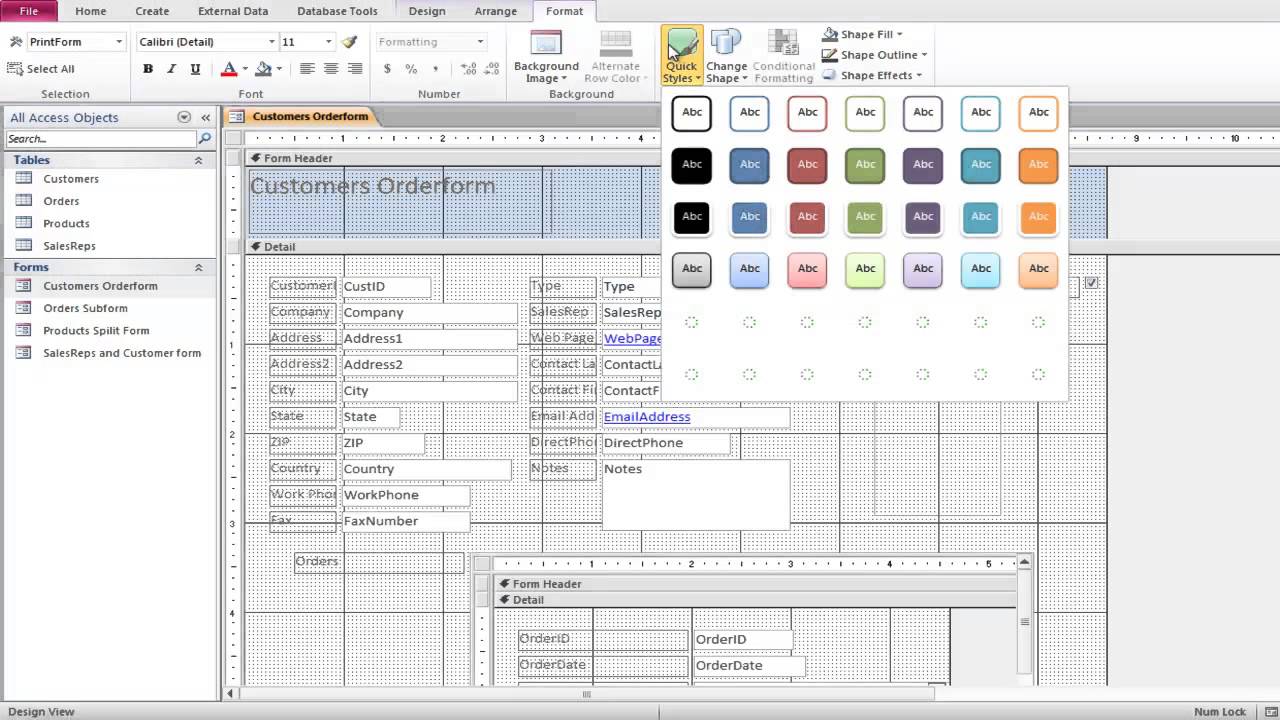 How to Create a Button in Microsoft Access