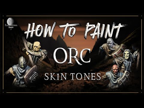 How to Paint Orc Skin! | 5 Different recipes!