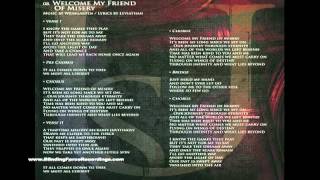 ECHOTERRA - Welcome My Friend Of Misery (Lyrics)