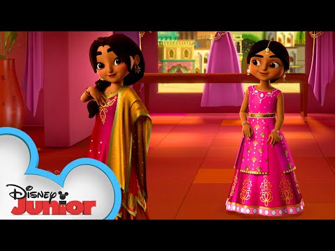 Priya's Dance Designs | Dance with Mira and Friends | Mira, Royal Detective | Disney Junior