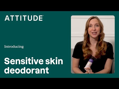 Meet ATTITUDE zero plastic, baking soda-free deodorant