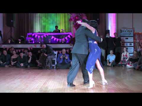 Clarisa and Jonathan at the 2023 Southern California Tango Championship 1/4