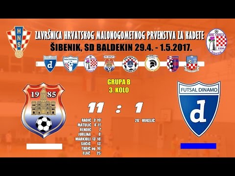 PH FUTSAL KADETI: SPLIT TOMMY - FUTSAL DINAMO, 30.04.2017.