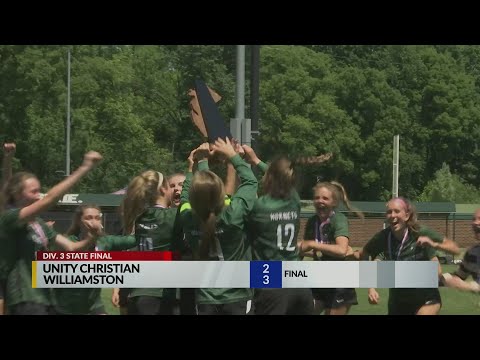 Williamston wins first-ever soccer state title
