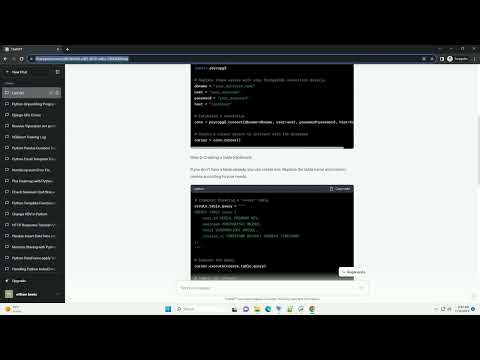 Fast Complex Sql Queries On Postgresql Database With Python
