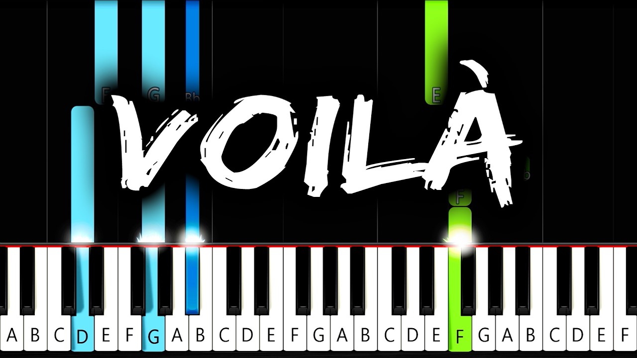 Barbara Pravi - Voilà - Piano Tutorial