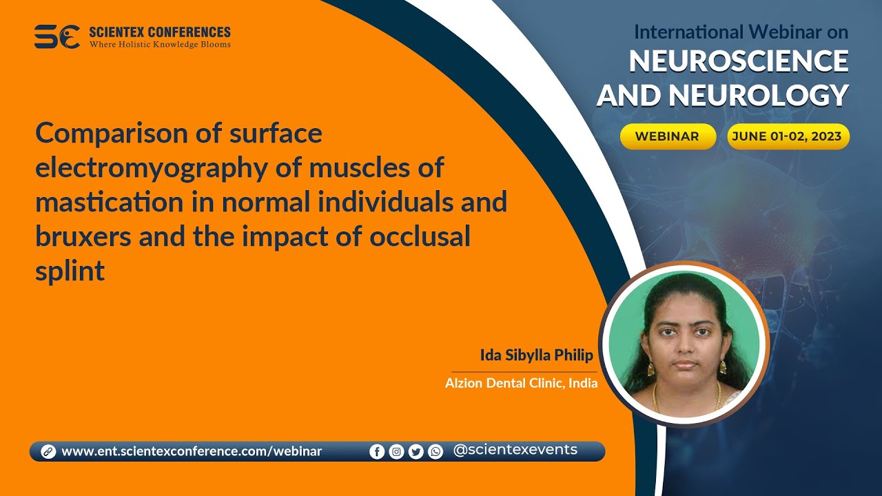 Comparison of surface electromyography of muscles of mastication in normal individuals and bruxers and the impact of occlusal splint