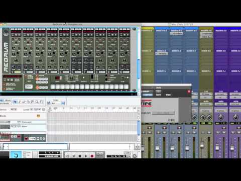 Reason 5 Tutorial - Using Samples in Redrum