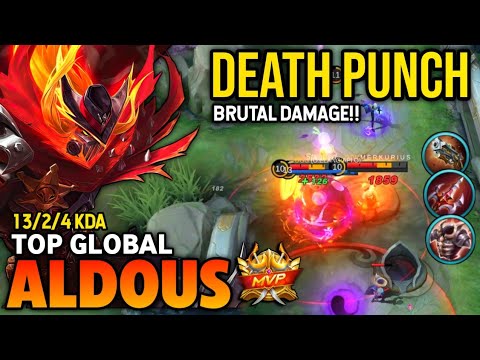 ALDOUS BEST BUILD 2022 | TOP GLOBAL ALDOUS GAMEPLAY | MOBILE LEGENDS✓