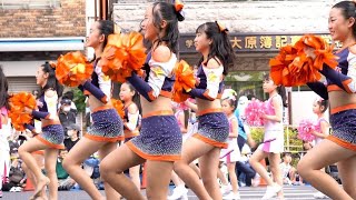 【チアガール】【第50回神戸まつり】2023 5 28 scene④　チアガール　パレード