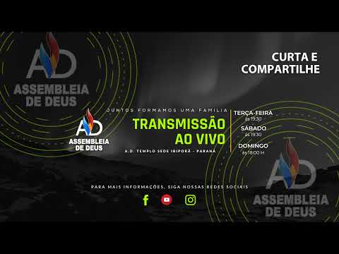 Culto de Ensino - Templo Sede de Ibiporã-PR. 27/01/2026