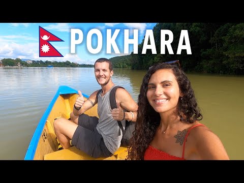 LINDA POKHARA!🇳🇵 CAPITAL DO TURISMO DO NEPAL