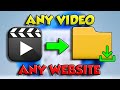 How To Download Any Video From ANY Website On Chrome Download Embed Videos