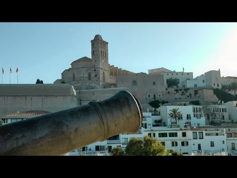 Spain Balearic Island Ibiza - Dalt Vila UNESCO world cultural heritage